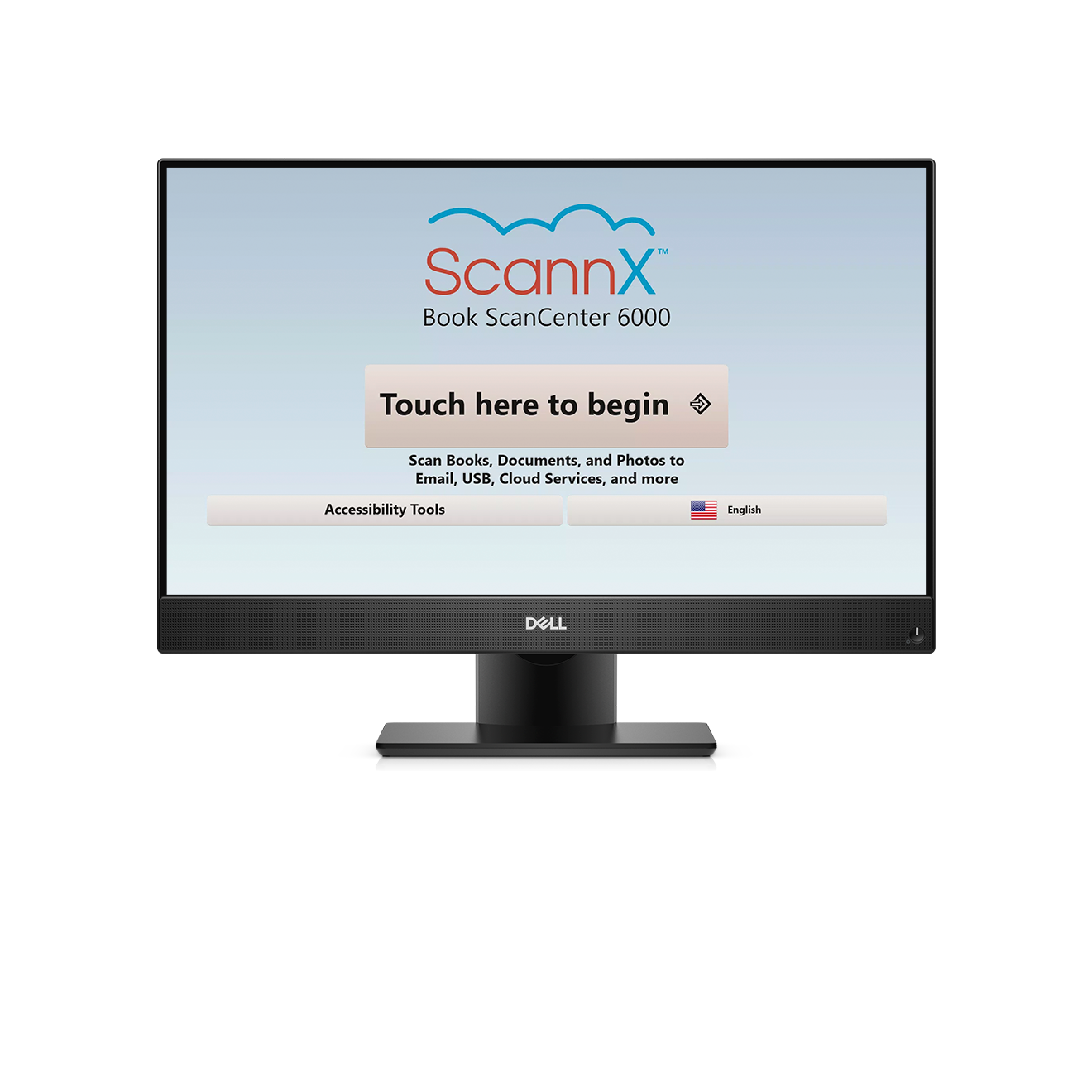 23" All-In-One Touchscreen PC with ScannX Software